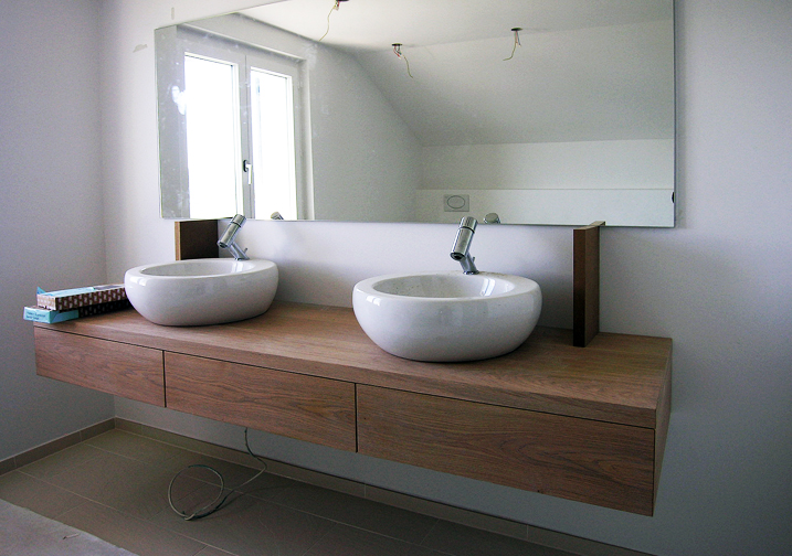 Waschtisch Eiche furniert